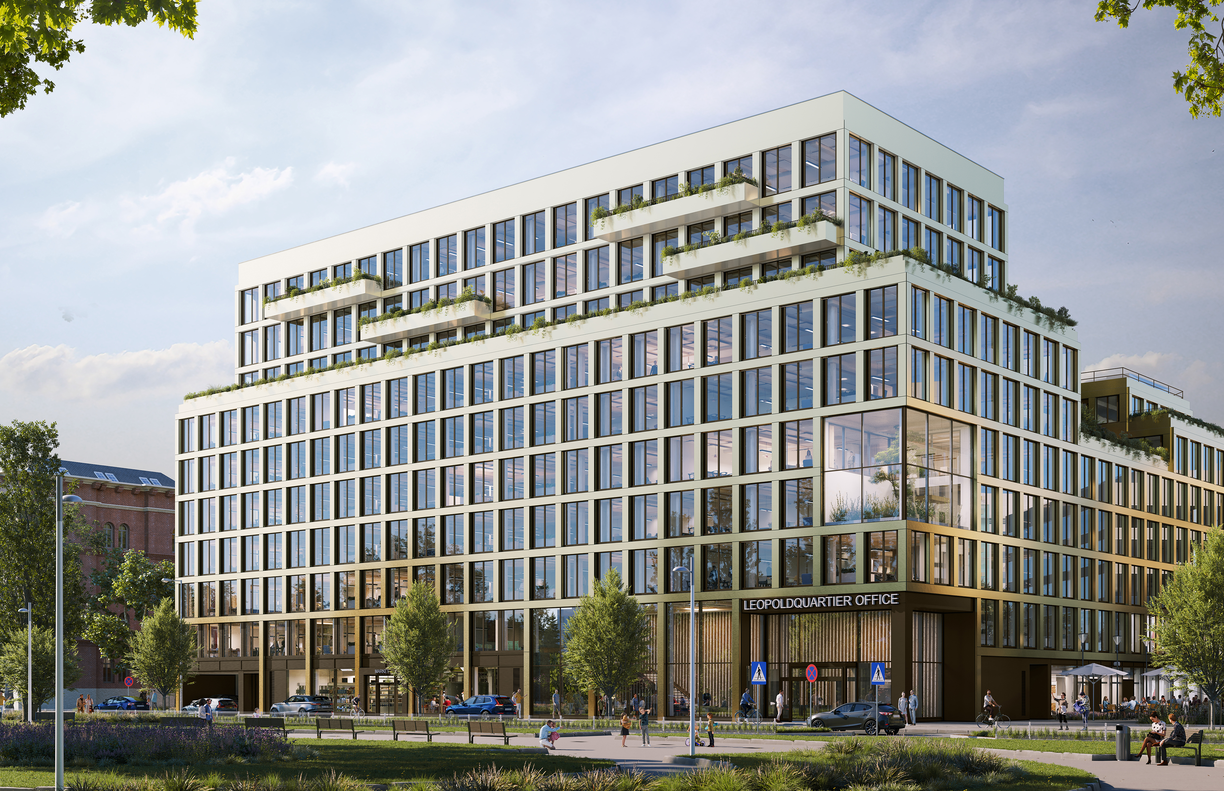 LeopoldQuartier Office & Living – Two worlds, one neighborhood.